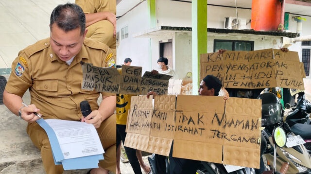 Bukti Nyata Penutupan Stockpile Pasir