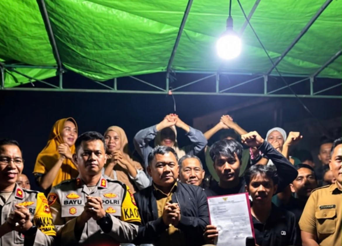 Stockpile Pasir Penyengat Olak